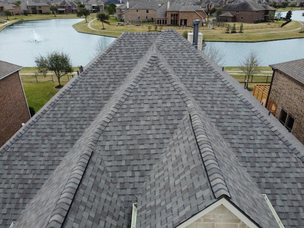 Installing the new roof