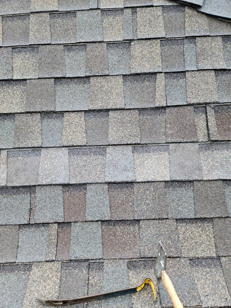 single shingle roof repair in Katy TX